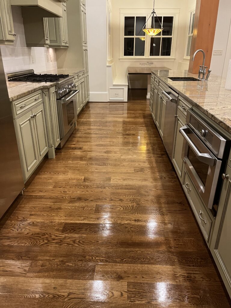 Clean kitchen by bright leaf cleaning