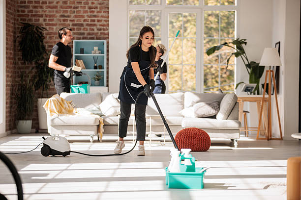 Bright Leaf Cleaning team performing professional home cleaning in Charlotte NC