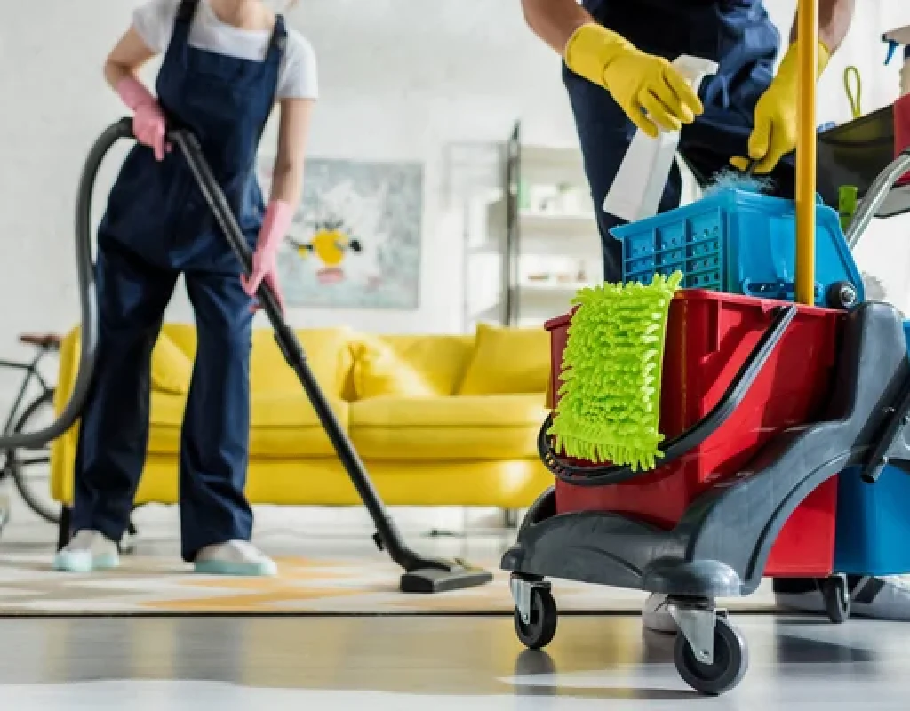 Thorough home deep cleaning with attention to detail and hygiene