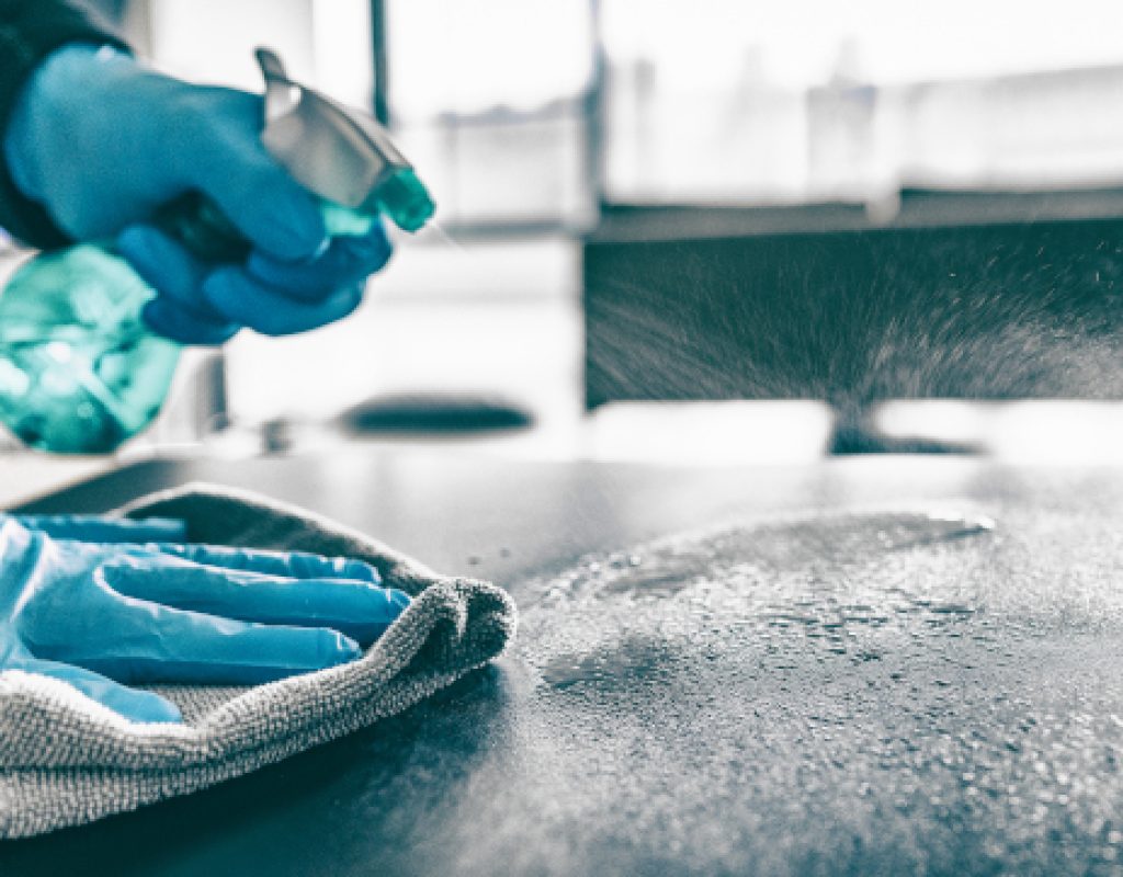 Bright Leaf Cleaning technicians completing intensive whole-home cleaning for property refresh.