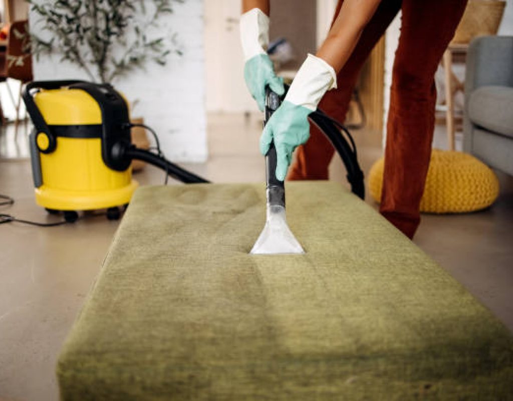 Deep cleaning service removing dust and buildup from living spaces