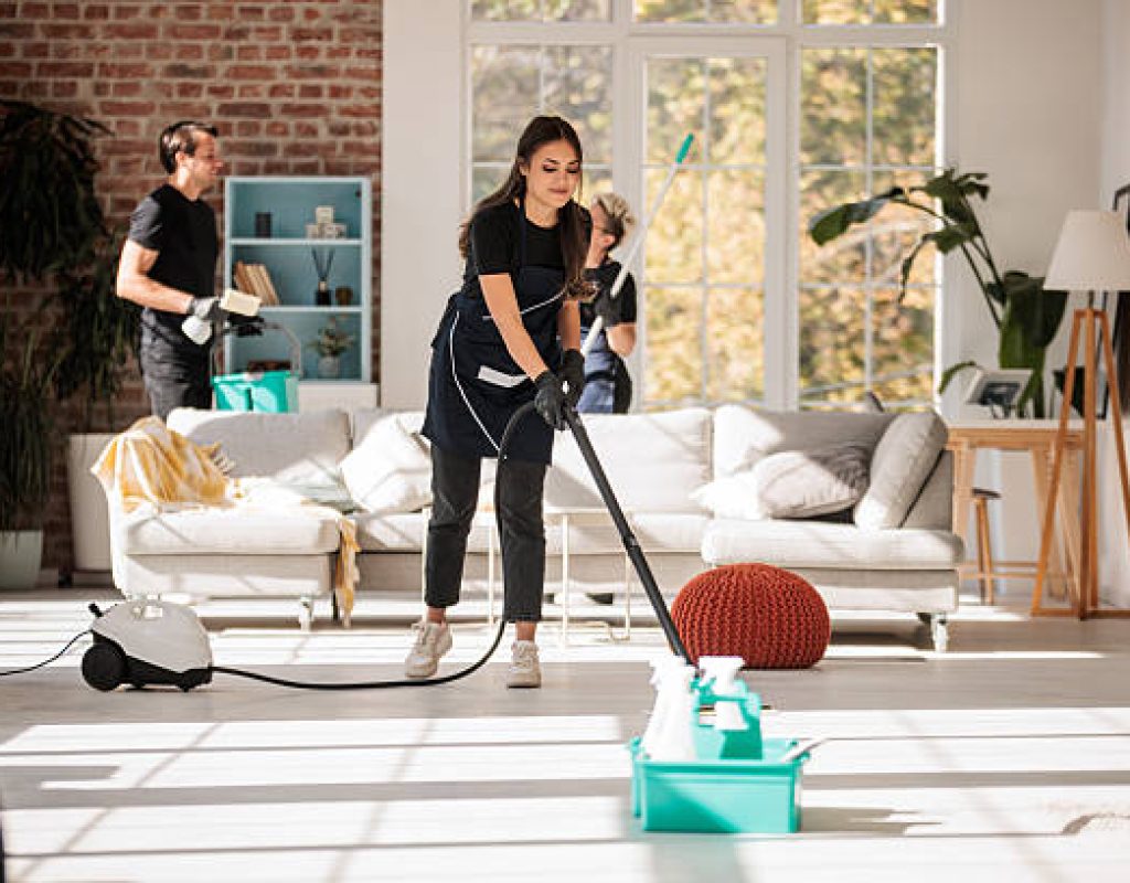 Bright Leaf Cleaning team performing professional home cleaning in Charlotte NC